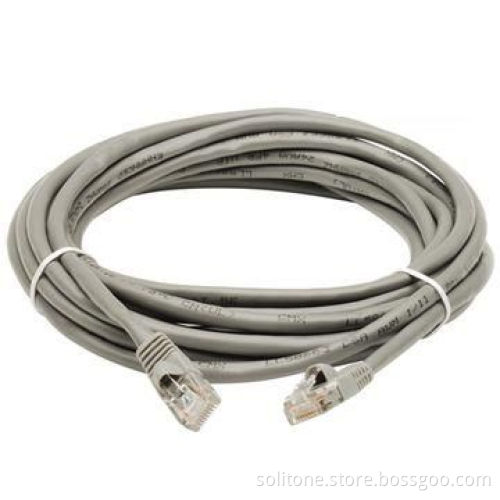 Cat6 UTP Patch Cords in Various Colors and Length, Gold Plated Connectors